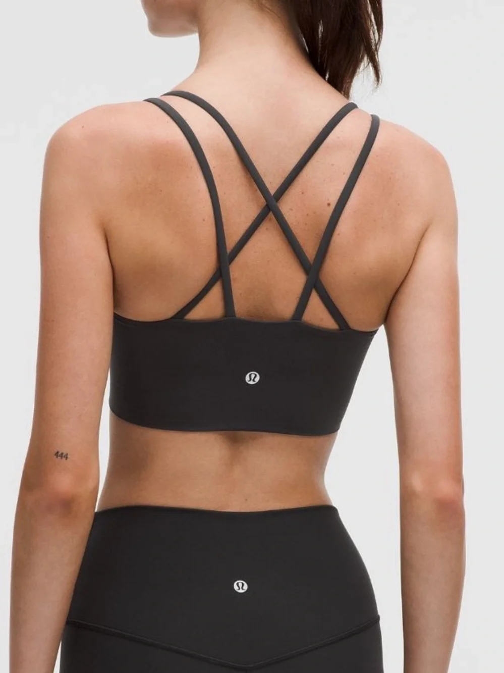 lululemon athletica black strappy